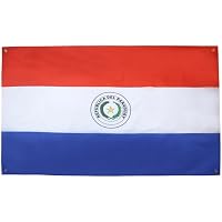 AZ FLAG Bandera Paraguay 150x90 cm Paraguaya Poliéster Ligero 4