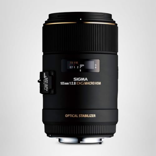Sigma 258306 105mm F2.8 EX DG OS HSM Macro Lens for Nikon