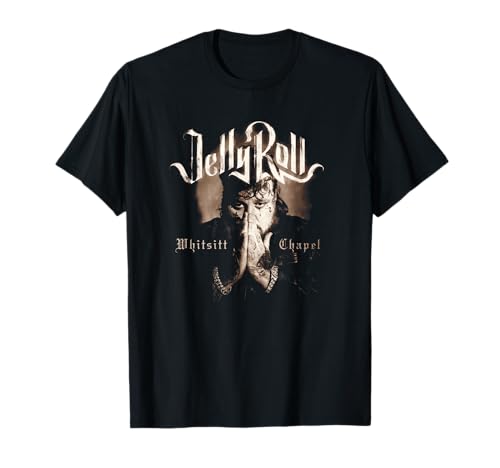 Jelly Roll - Black Unisex-Adults Short Sleeve T-Shirt, Small