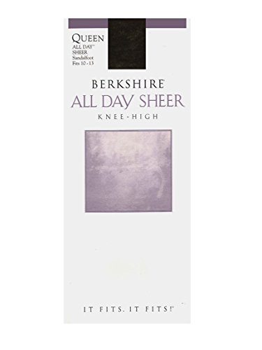 Berkshire Women's Sheer Support Knee High Pantyhose with Sandalfoot2
