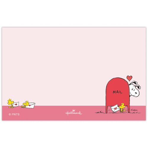 Image of Hallmark Snoopy Mini Message Card Set POST 849122