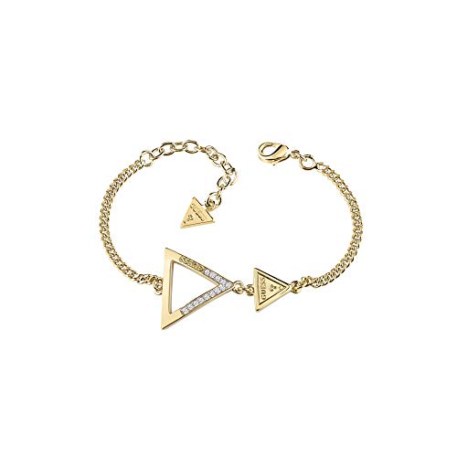 Ladies Guess Gold Plated Iconic 3Angles Bracelet UBB83064-L