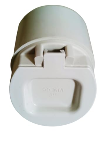 Image of PVC Pipe Fittings Pipe Screens Mosquito Tank Pvc Pipe Flap Gate Valve non Return Valve For Water New (90mm (3 inch))