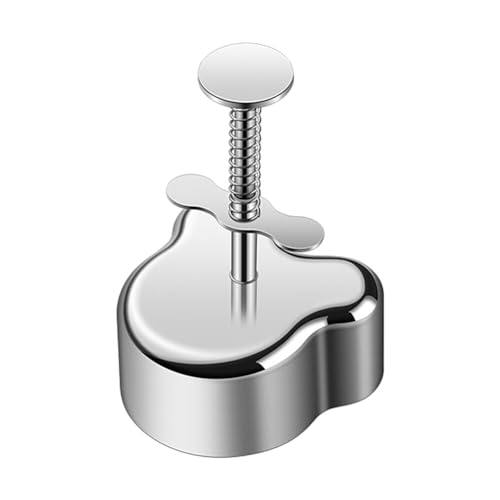 Onigiri Mold, Rice Ball Mold Stainless Steel Sushi Mould, Rice Press Mould Metal Onigiri Maker Classic Spam Musubi Mold for Kids Lunch Bento and Home DIY Sushi Meat Cakes (Bears Style)