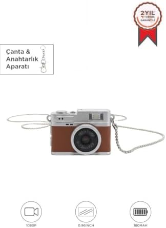 Torima CMR-35 Haki Dijital Mini Cep Boy Anahtarlık 1080P Video Fotoğraf Makinesi Kamera - Görsel 1