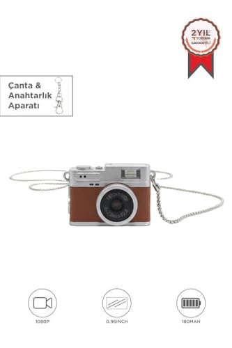 Torima CMR-35 Haki Dijital Mini Cep Boy Anahtarlık 1080P Video Fotoğraf Makinesi Kamera