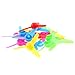 MTQY 20PCS Three Bladed Propeller 80mm Air Propeller Fan Blade Toy Accessories Suitable for Remote Controlled Boat and DIY Aircraft