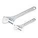 CRAFTSMAN All Steel Adjustable Wrench Set, 2 Piece (CMMT12006)