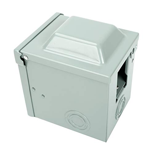 Easyberg 30 Amp Rugged Rainproof Rv Hookup Power Outlet Circuit Breaker Receptacle Box #TOP4