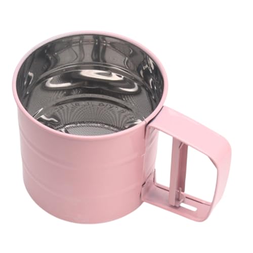 Tamis À Farine – Tamis À Mailles Fines, Outil À Poudre En Acier Inoxydable | Aide Au Tamisage Des Ingrédients De Cuisson, Aide À La Préparation Du Mélange De Cuisine, Pour La Cuisson À Domicile,