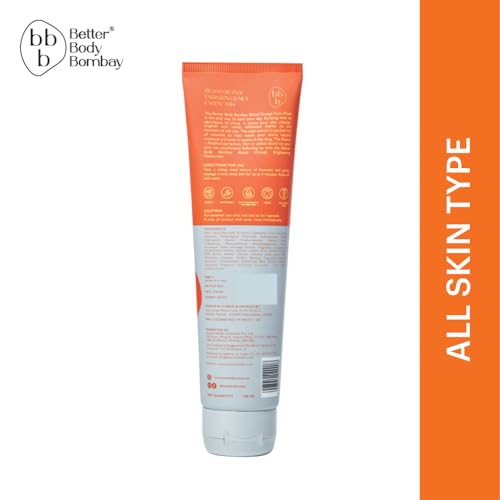 Image of BBB Better Body Bombay Blood Orange Brightening Face Wash (Pack of 3, 100 ml Each) | Vitamin C Infused Daily Cleanser | Refreshing Glow Boost Daily Facewash | Suitable for All Skin Types