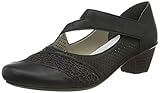  Rieker Damen 41743-00 Pumps, Schwarz (Schwarz/Schwarz 00), 37 EU
