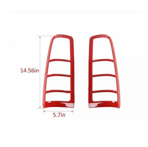 Cubierta trasera Jimny 2007-2017 y protector cromado de lámpara de coche 3
