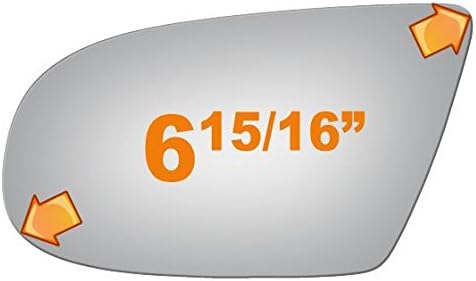Burco 2631 Driver Side Power Replacement Mirror Glass for 1995-2001 CHEVROLET LUMINA, 1995-1999 CHEVROLET MONTE CARLO