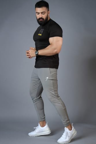 Image of FUAARK Men Track Pant Gym Workout Jogger with Pocket