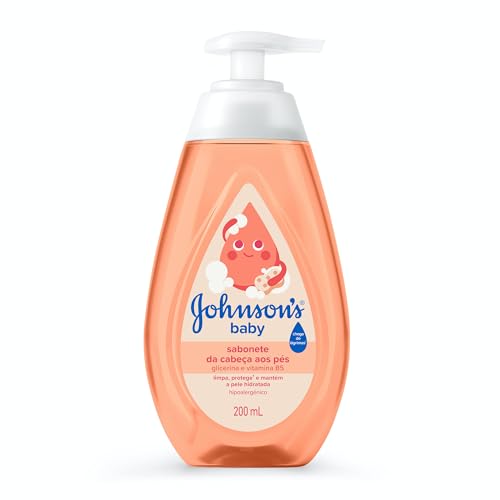 Johnson's Baby Sabonete Líquido Glicerina Da Cabeça Aos Pés, 200ml Johnson's Baby Sabonete Líquido Glicerina Da Cabeça Aos Pés, 200ml