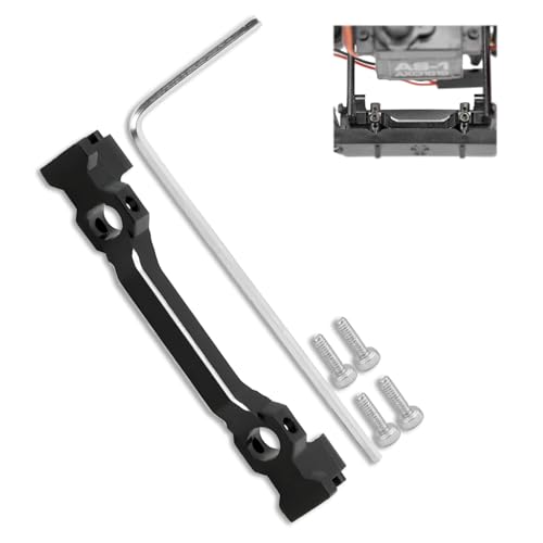 RC Car Front Bumper Mount Set, RC Front Bumper Mount with Screw and Wrench Accessories Fit for Axial SCX24 90081 1/24 SCX24 AXI00002 RC Car