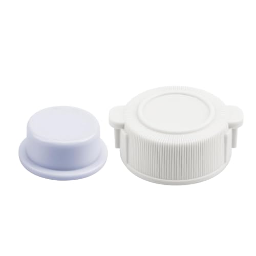 NUHFUFA Bouchon de vidange de piscine et bouchon compatible avec Intex 10043/10044 Bouchon de soupape d'échappement 4569 pour piscine hors sol