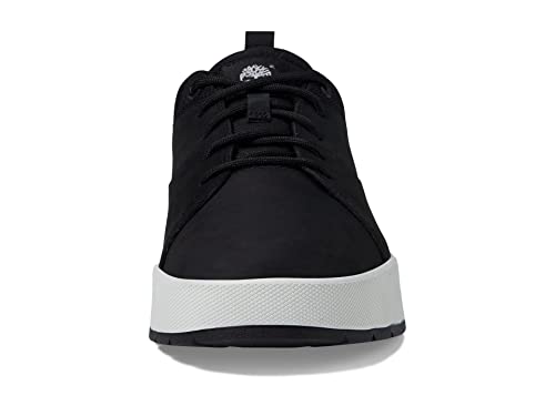 Image of Timberland Maple Grove Leather Ox Sneakers for Men - Leather Upper with Lace Up Closure, Elegant and Round Toe Design