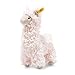 Produktbild Steiff 69536 Original Plüschtier Lama Soft Cuddly Friends Luciana, Kuscheltier ca. 23 cm, Markenplüsch Knopf im Ohr, Schmusefreund für Babys von Geburt an, rosa