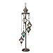Mozaist Turkish Mosaic Floor Lamp with Bulbs – Handmade Multi Globe Moroccan Standing Lamp, Authentic Stained Glass Light, Bohemian Home Decor (Rainbow, 5 Globe Floor Lamp)