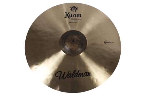 Prato de Bateria Ride de 22' Polegadas da Waldman Linha Kozan Liga B20 Supreme Alloy Turkish Conception