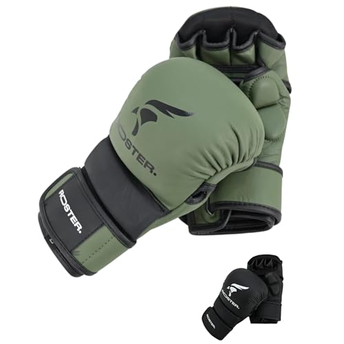 ROSTER. Guantillas MMA 7oz Sparring (S, Verde)
