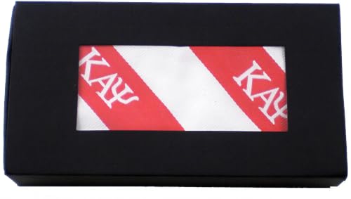 Set de corbata de moño y pañuelo a rayas rojo/blanco miniatura 2
