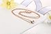 Rigant Simple Small Smooth Heart Pendant Necklace Fashion Jewelry for Women (Rose Gold)