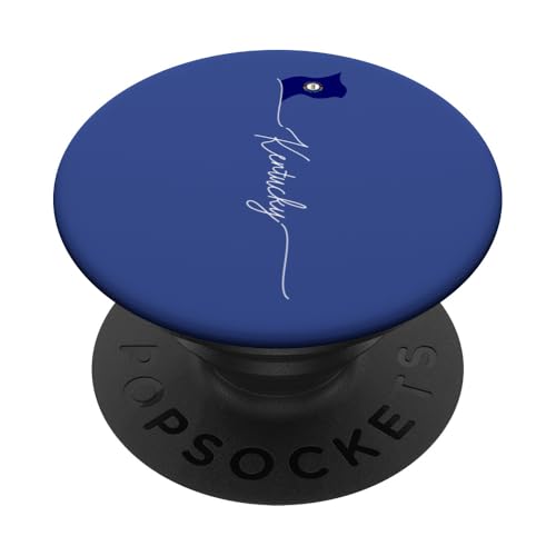 Bandera del estado de Kentucky, bandera patriótica de Kentucky PopSockets PopGrip Adhesivo
