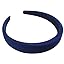 Topkids Accessories Satin Alice Headband Head Band Hairband Hair Band Women Adult Girls Kids School 60s 70s 80s Plain Aliceband 2.5cm 1″ Thick Wide Hard (Bright Orange - View #6