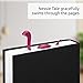 OTOTO Nessie Tale Book Mark - Purple Pagekeeper Bookmark - Unique Gifts for Readers, Women & Men, Book Markers - Pretty Bookmarks Lightweight Plastic Manga Bookmark for Girls, Boys, Kids