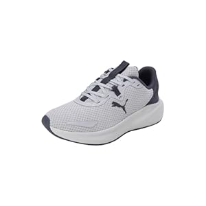 PUMA(プーマ) Men’s Running Shoe, 24 Autumn Winter Colors Cool Light Gray Galaxy Tech Gray (14), 22.0 cm