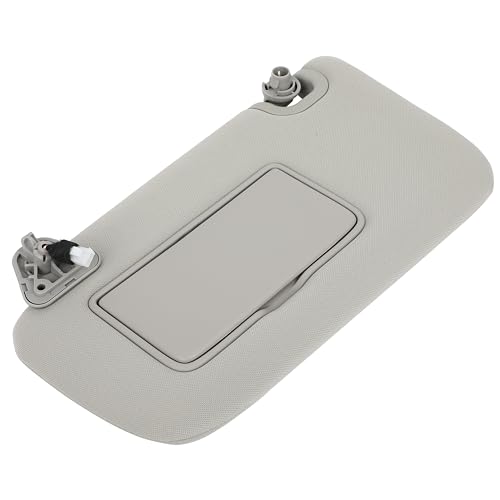 ANPART Sun Visor Left Driver Side Fit 2013-2019 for Nissan Sentra 268-11645L with Mirror with Sunroof Gray