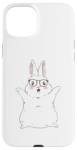 Happy Bunny Easter Design for Women | Girls Easter Bunny �X�}�z�P�[�X iPhone 15 Plus �p