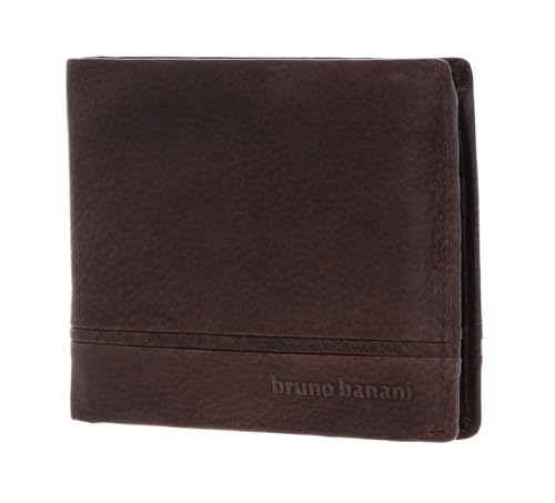 Porte-monnaie Bruno Banani Frankfurt en cuir brun pour homme