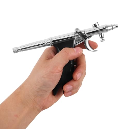 Kit aérographe 0,5 mm Veemoon 116 pistolet argenté de précision