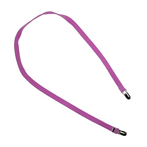 CTM Kids' Elastic 1/2 Inch One Piece Adjustable Mitten Clips