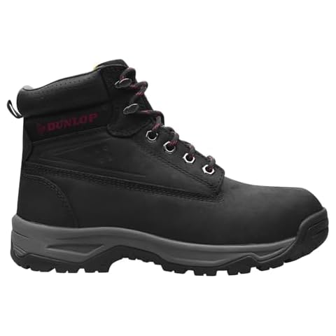 DUNLOP Ladies Steel Toe Cap Safety Boots Cover