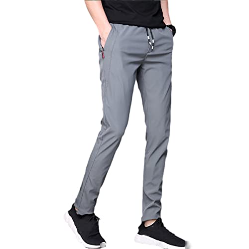 Pantalon de golf léger extensible homme soie glacée pantalon de sport respirant