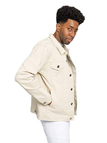 Image of VICTORIOUS Men's Distressed Denim Jacket