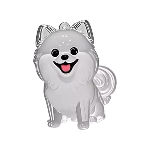 Harilla きん 【2025新登場・ペット愛好家に】犬の毛のキーホルダーボトル アクセサリー 犬の毛を集める キーホルダー チャーム メモリアル収納ボックス かわいい記念品 クリア ペットの毛の容器 チャームメモリアル 収納ボックス ペット 毛 ケース
