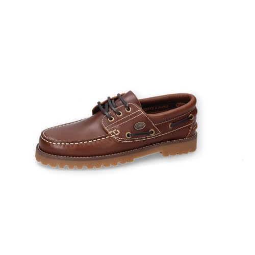 Dockers by Gerli Herren Bootsschuhe, Männer Bootsschuhe,Sommerschuhe,Boat-Shoes,sportlich,Leder,Segelschuhe,docksider,Slipper,REH,42 EU