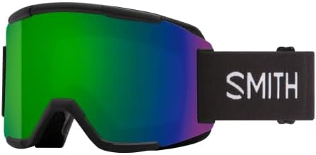 Smith Squad Snow Goggles Black/ChromaPop Sun Green Mirror