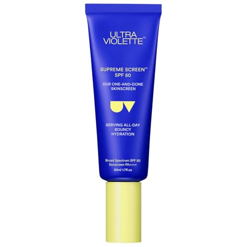 Ultra Violette Supreme Screen SPF 50 Skinscreen Facial Sunscreen Moisturizer and Primer 1.76 oz
