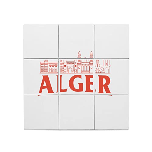 Carreaux céramique décoratif pour rénover un mur blanc terne motif Alger