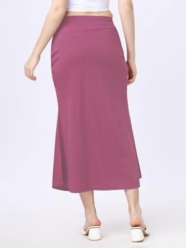Image of Toochki Stretchable Saree Shapewear Petticoat for Women, Blended Cotton,Petticoat,Skirts for Women,Shape Wear Dress for Saree