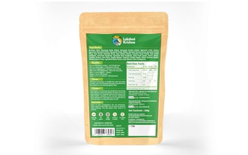 Image of Lakshmi Krishna Naturals Slim & Strength Weight Loss Powder 500g | Natural Weight Management & Energy Boost Formula | Supports Metabolism & Enhances Muscle Tone | Sugar-Free & Plant-Based