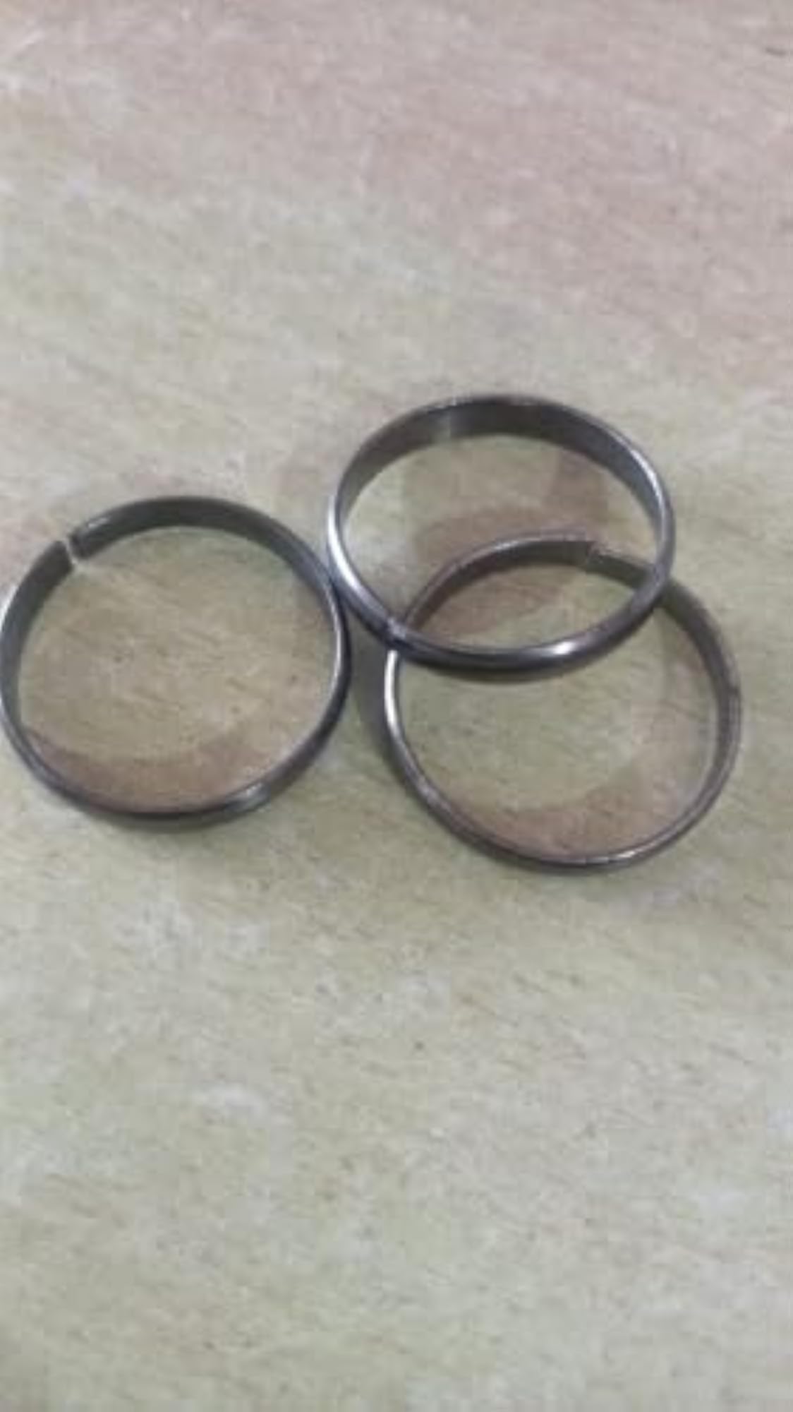 Men's & Women's Adjustable Iron Shani Ring, Energized