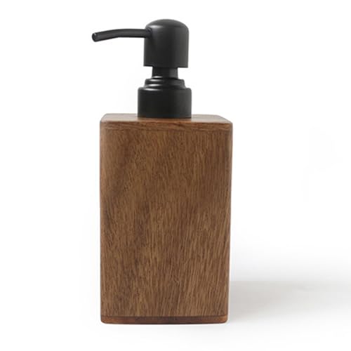 Juego de accesorios de baño con dispensador de loción rellenable 6